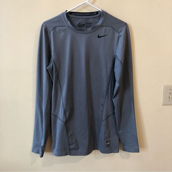Nike Pro Combat Hyperwarm Lite Long Sleeve - Picture 1 of 3